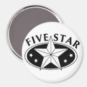 五星磁石 マグネット (正面/裏面)