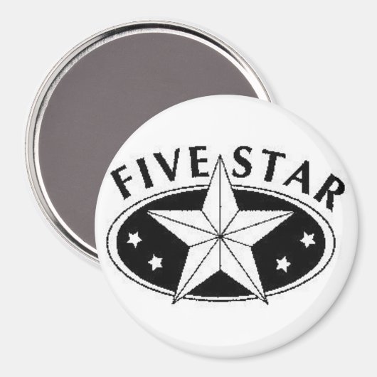 五星磁石 マグネット (正面/裏面)