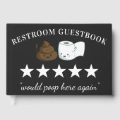 五星 | バスルームおもしろいゲストブック ゲストブック (正面)