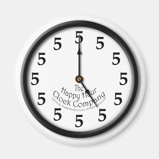 五時 マグネット (正面)