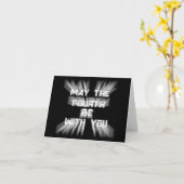 五月の四日 カード (黄色い花)