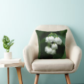 五月の白いユリ クッション (椅子)