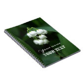 五月の白いユリ ノートブック (右側)