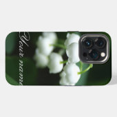 五月の白いユリ iPhoneケース (裏面横)