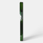 五月の白いユリ iPhoneケース (左側面)