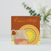 五月の祭りパーティーの招待状です 招待状 (スタンド正面)