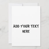 五月の花を呼べ 招待状 (裏面)