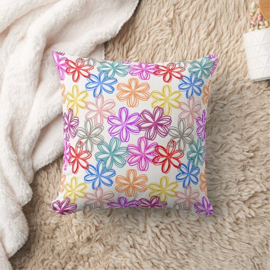 五月の花 クッション (ブランケット)