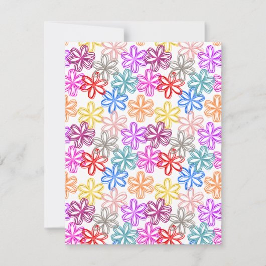 五月の花 ノートカード (正面)