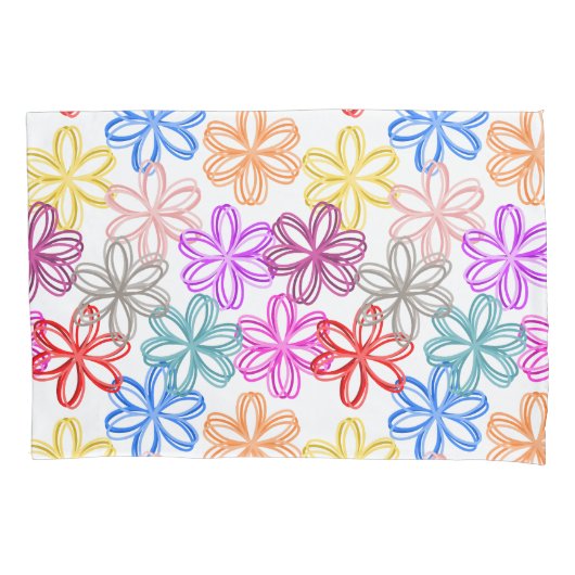 五月の花 枕カバー (正面)