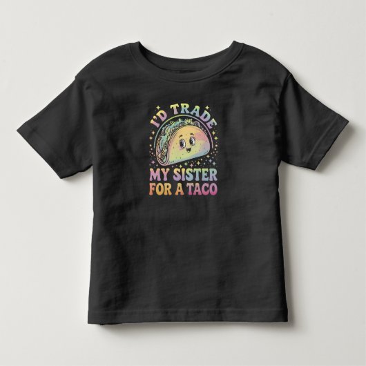 五月五日メキシコの姉とタコを交換する トドラーTシャツ (正面)