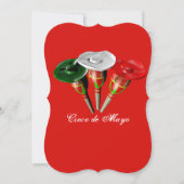 五月五日、メキシコのお祭り 招待状 (正面)