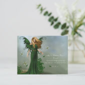 五月誕生石の妖精 ポストカード (スタンド正面)