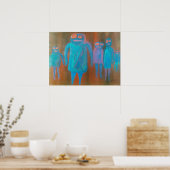 五来バック – Ken Gage Art ポスター (キッチン)