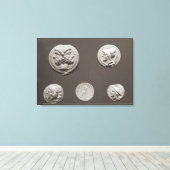 五枚 キャンバスプリント (インサイチュ (ウッドフロア))