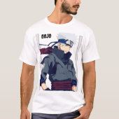 五條：バトルはライフ – 限定版Tシャツ Tシャツ (正面)