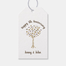 五樹齢結婚蝶の木 ギフトタグ