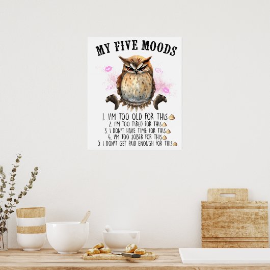 五気分 ポスター (キッチン)