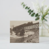 五王金秋及び鉄道橋 ポストカード (スタンド正面)