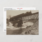 五王金秋及び鉄道橋 ポストカード (正面/裏面)