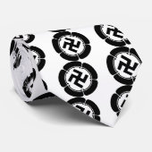 五瓜に隅立て五つ割り萬字 ネクタイ (ロール)