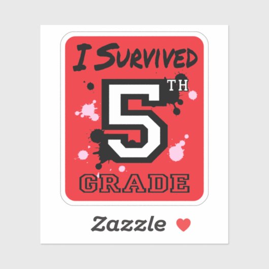 五生き延び級 シール (シート)