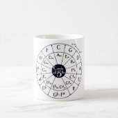 五番目の円 コーヒーマグカップ (中央)