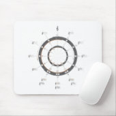 五番目の円 マウスパッド (マウス)