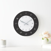 五番目の柱時計の円 ラージ壁時計 (ホーム)