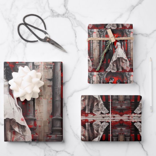 五番目の結婚式 ラッピングペーパーシート (正面)