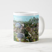 五番目の聖花少女ジャンボマグ ジャンボコーヒーマグカップ (正面右)