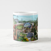 五番目の聖花少女ジャンボマグ ジャンボコーヒーマグカップ (正面)