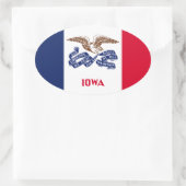 五百和 楕円形シール (バッグ)