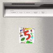 五磁石へのコード マグネット (インサイチュ (食洗機))