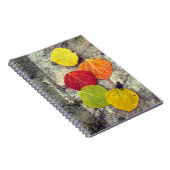 五秋カラフル《植物》アスペン葉 ノートブック (右側)