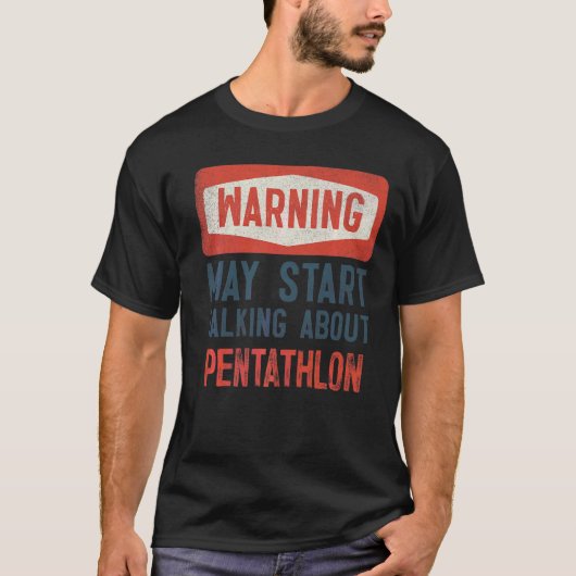 五種族警告について話し始めるかもしれない Tシャツ (正面)