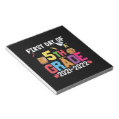 五級先生五級の初日 ノートパッド (アングル)