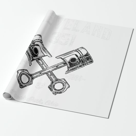 五級先生新学期レトロ五級 ラッピングペーパー (アンロールド)