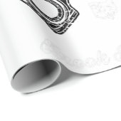 五級先生新学期レトロ五級 ラッピングペーパー (ロールコーナー)