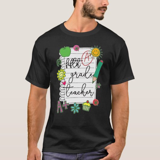 五級先生最高の五級先生 Tシャツ (正面)