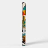 五色の鮮やかな虎 Case-Mate iPhoneケース (裏面 / 右)