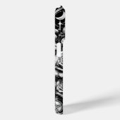 五芒星のドクロ スカル&バラ タロットアート Case-Mate iPhoneケース (裏面 / 右)