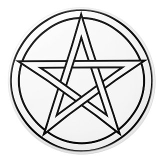 五芒星のノブ セラミックノブ