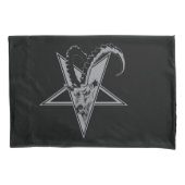 五芒星のヤギ 枕カバー (正面)