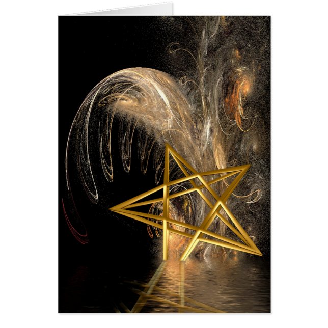 五芒星の上昇 (正面)