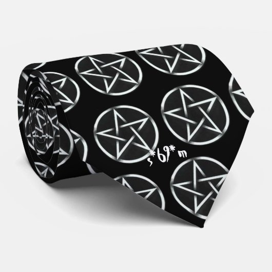 五芒星、五芒星、五芒星… ネクタイ (ロール)