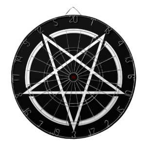 五芒星(白い) No.1 ダーツボード