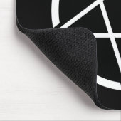 五芒星(白い) No.1 マウスパッド (コーナー)