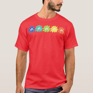 五花右グラフィック Tシャツ