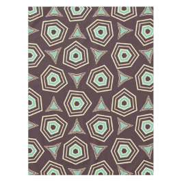 五角形の層状パターン テーブルクロス